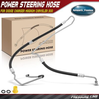 #ad #ad Power Steering Pressure Line Hose Assembly for Dodge Charger Magnum Chrysler 300 $75.08
