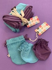 Babysoy Newborn Gift Set - Burbie Set and Newborn Mittens