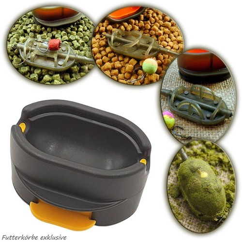 SPIDER FLAT Fluorocarbon Leader CARP Méthode de Montage Alimentateur Panier d'Alimentation MouldPress - Photo 7/17