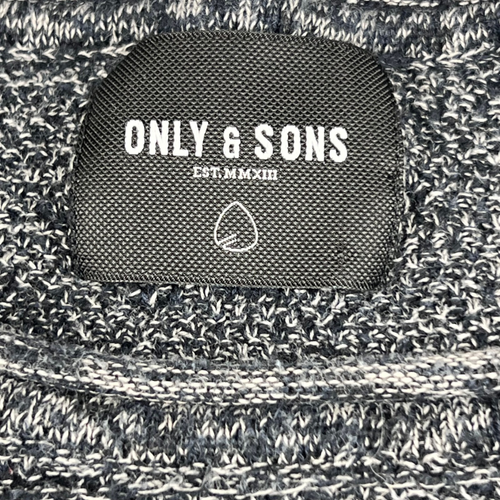 Only & Sons Top Women 4X Heather Gray Waffle Knit Texture Casual Everyday Shirt - Picture 8 of 11