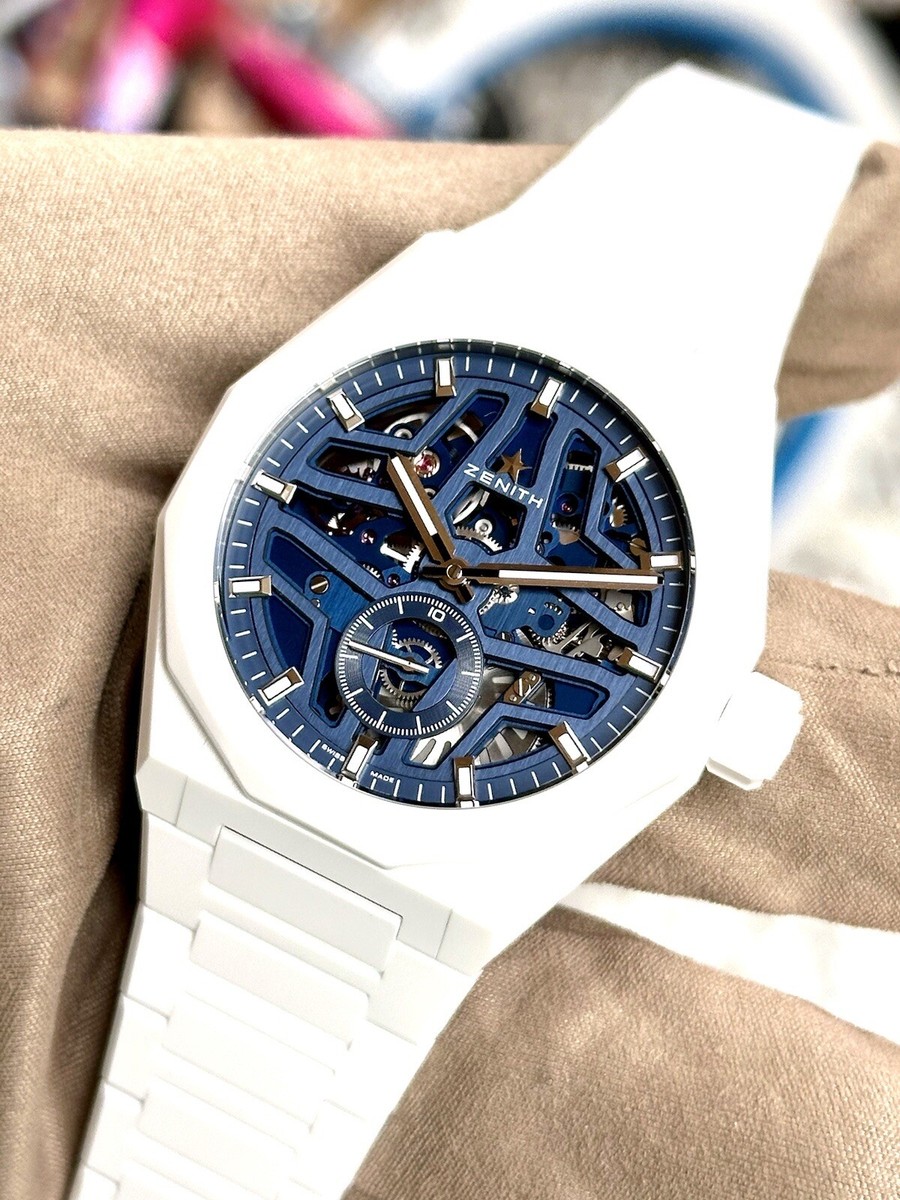 2024 Zenith Defy Skyline White CERAMIC SKELETON Dial 49.9301 2024 Zenith Defy Skyline White CERAMIC SKELETON Dial 49.9301