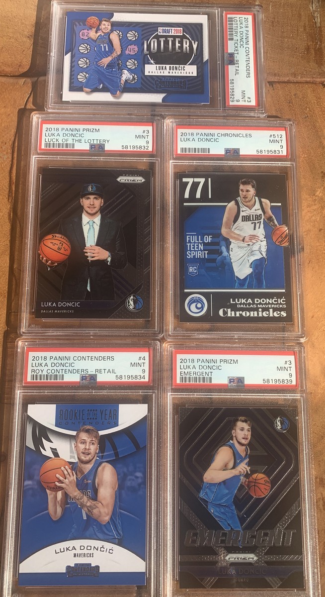 PANINI prizm DONCIC ドンチッチ  ルーキー PSA9 rc Amazon.com: Luka Doncic 2018-19 Panini Prizm Rookie Card