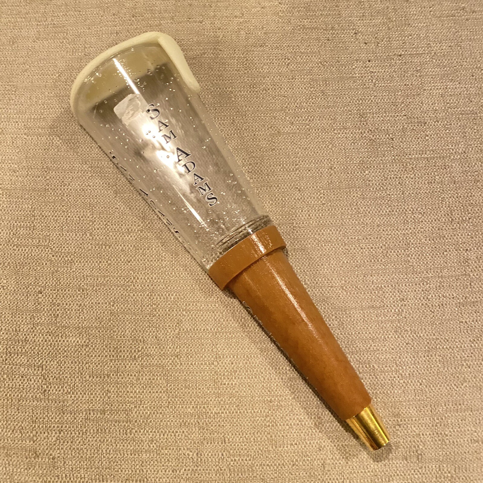 Sam Adams Seasonal Beer Tap Handle 13" Insertable Artwork Foam Top eBay