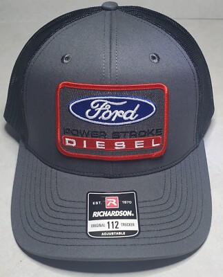 Ford Power Stroke Diesel Patch Richardson 112 Trucker Hat 