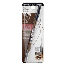 Maybelline Brow Ultra Slim Eyebrow Definer Pencil, Soft Brown 255, 0.003 oz