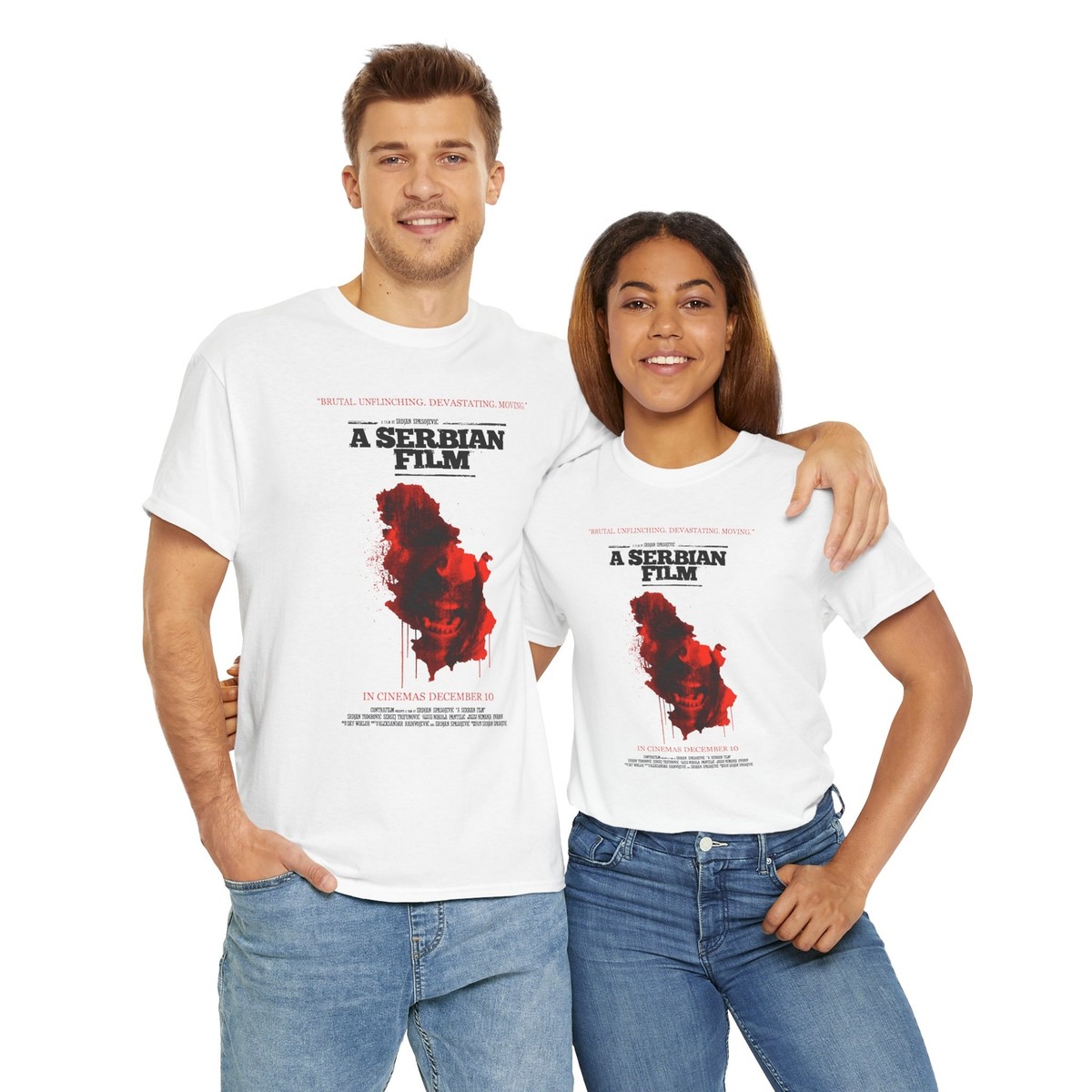 Vintage Inspired A Serbian Film Adult Movie Poster Unisex Tee 