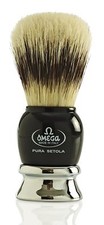 OMEGA SHAVING BRUSH 11648 PURE BRISTLE