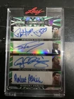 2023 LEAF VIBRANCE PATRICK EWING ALONZO MOURNING O’neal 1/8 Quads AUTO Autograph