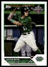 2023 Topps Pro Debut Justin Boyd #PD-9