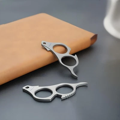 YUBRO Titan Outdoor EDC Multitool Flaschenöffner Schlüsselanhänger Langlebig