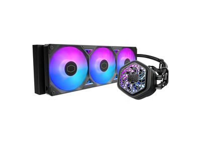 Cooler Master Atmos II 360 VRM Fan FreeForm 2.0  AIO CPU Liquid Cooler, VRM Fan,