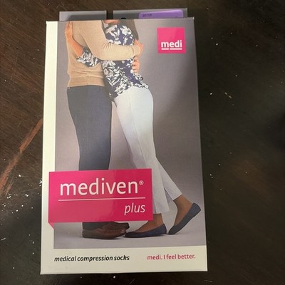 New Mediven Plus Medical Compression Calf Size V new in box Beige CL2