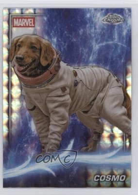 2025 Topps Chrome Marvel Studios Geometric Refractor Cosmo #150 1n1t