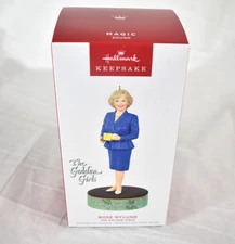 Hallmark The Golden Girls Rose Nylund Ornament Magic Sound Keepsake Betty White