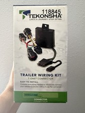 Tekonsha 118845 T-connector Custom Harness 4-way Flat For 2022-23 Chevy Bolt Euv Tekonsha 118845 T-connector Custom Harness 4-way Flat For 2022-23 Chevy Bolt Euv