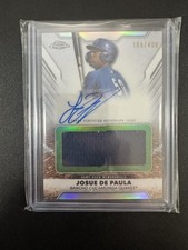 2025 Topps Pro Debut Josue De Paula Pro Debut Jumbo Relic Autographs #/400