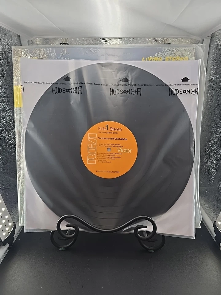 RARE! Christmas With Chet Atkins LP RCA HOLLYWOOD PRESS Stereo EX/EX 2 - Image 4 of 4