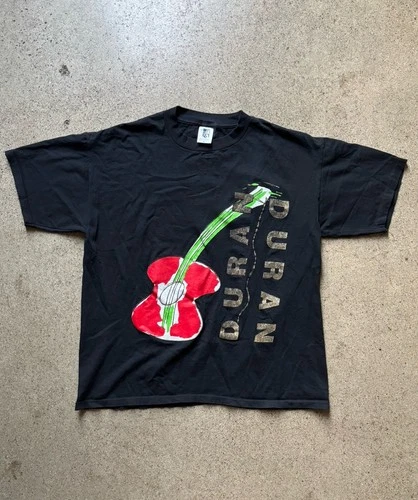 Duran Duran Mens Vintage Wedding Album Stage Crew Tour 1990s vintage concert t-shirt, vintage, size L, single stitch, B+ condition