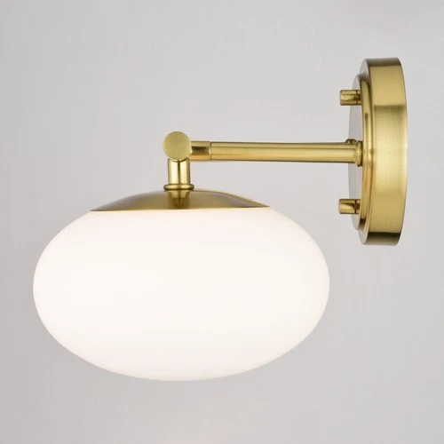 Vaxcel Lighting W0432 Sloane 6" Tall Bathroom Sconce - Brass - Picture 6 of 9