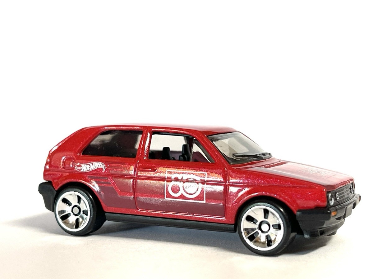 2025 HOT WHEELS 80TH ANNIVERSARY 8PK SPECIAL EDITION LOOSE Volkswagen Golf  MK2