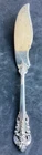 1 Wallace Sterling Silver Grand Baroque Master Butter Knife Solid 7 1/2”