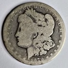 1879 CC $1 Morgan Silver Dollar Key Date Carson City AG About Good Original