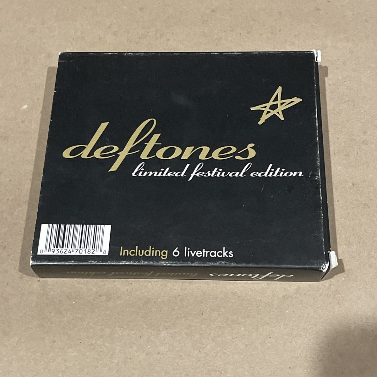 Deftones Limited Festival Edition Cd Set Live Tracks + Around The