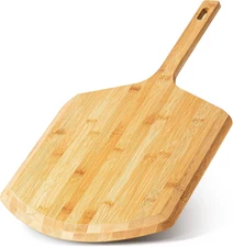 Pizza Peel 16 Inch, Natural Bamboo Pizza Peel Pizza Paddle Spatula Oven Accessor