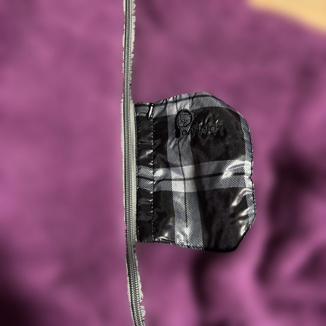 penfield nylon jacket plaid pattern reversible sh… - image 4