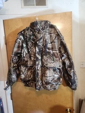 Realtree Reversible Hunting Coat SzM Mens