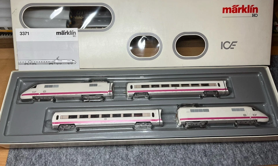 Märklin H0 3371  ICE InterCity-Experimental  4-teilig OVP - Bild 3 von 4