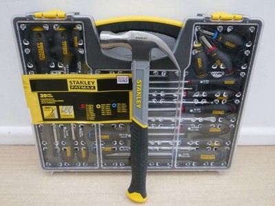 Stanley 5 62 572 Fatmax 20-teiliges gemischtes Schraubendreher-Set + KOSTENLOSER STANLEY KLAUENHAMMER