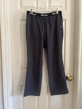 Grey's Anatomy by Barco Aubrey Women  s low-rise Flare scrub pants Medium Petite