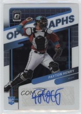 2022 Panini Donruss Optic Optigraphs Payton Henry #OG-PH Auto 14je