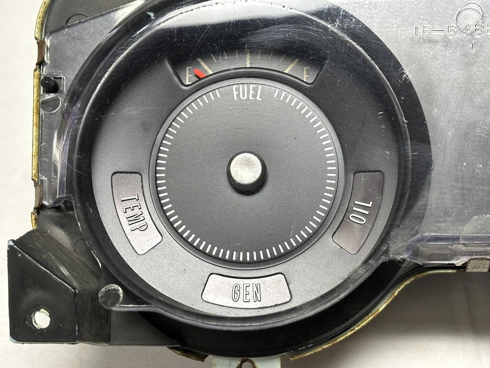 Pontiac GTO LeMans 1971-1972 velocímetro fabricante de equipos originales calibre clúster 91 k millas Foto 4 de 4