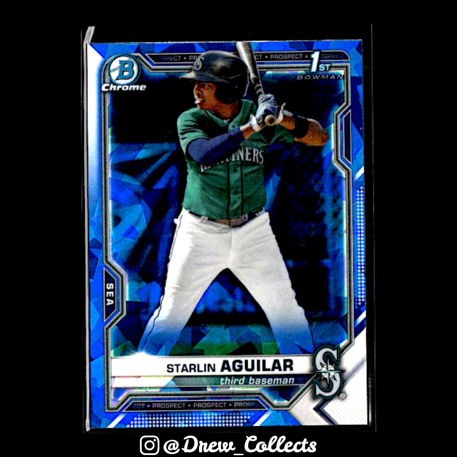 2021 Bowman Chrome #BCP-249 Starlin Aguilar Prospects
