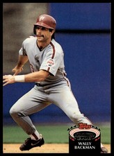 1992 Stadium Club #4 Wally Backman