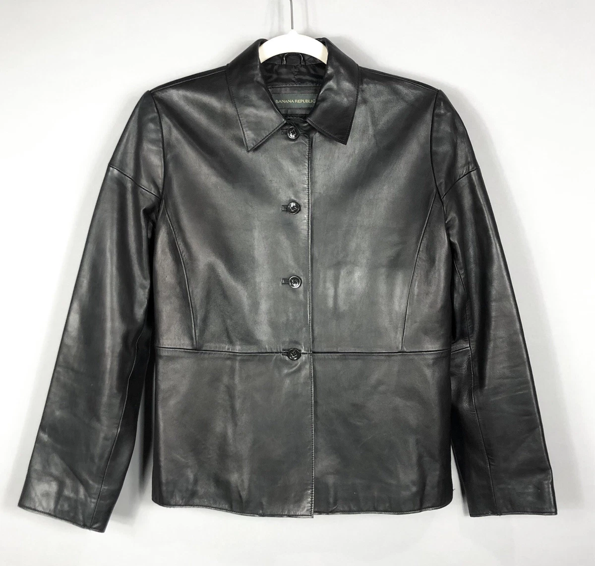 Banana Republic Coats, Jackets & Vests Leather Outer Shell for
