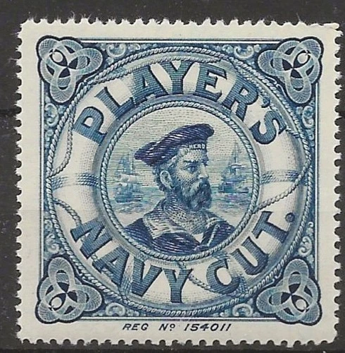 Player's Navy Cut Cigarettes (Hero) STAMP (c1930) Mint Never Hinged