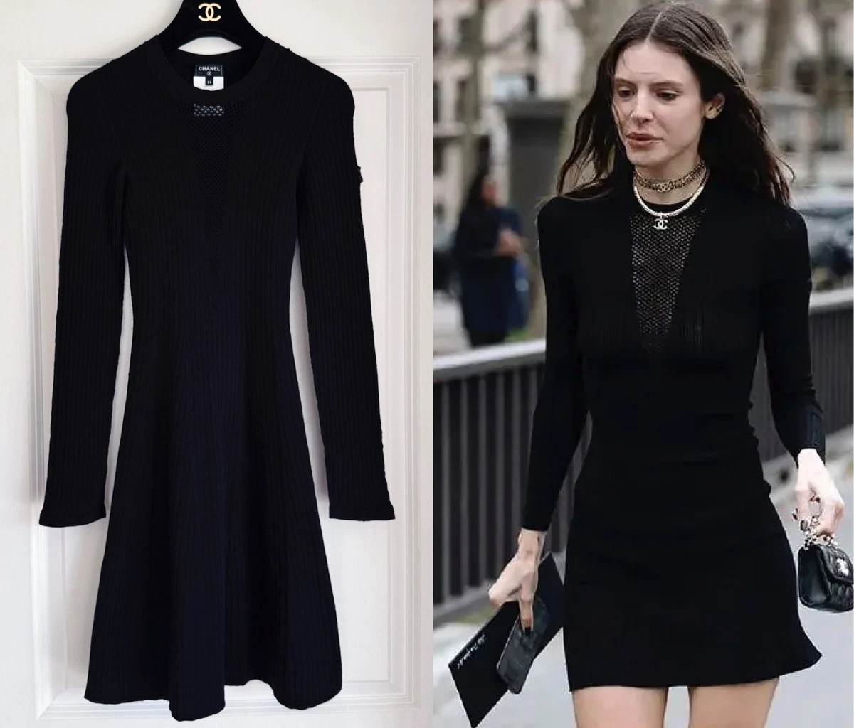 CHANEL Black Dresses for Women for sale - eBay