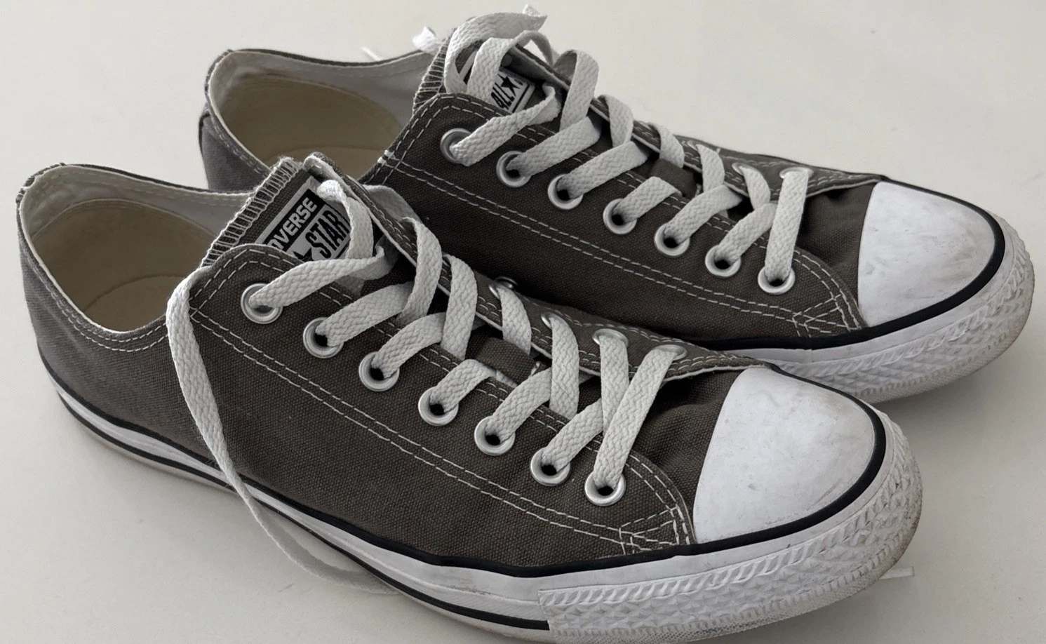 Sneakers basse Converse All Star Chuck Taylor grigio #56794 uomo 8 5 donna 10 5