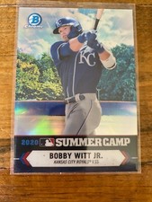 2021 Bowman Chrome Bobby Witt Jr. 2020 Summer Camp