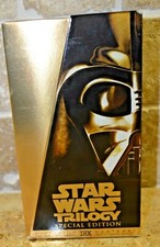 Star Wars Trilogy Box Set (VHS, 1997) Gold Special Edition Vintage EUC