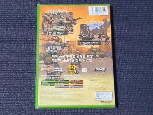 Microsoft XBOX Full Spectrum Warrior Retro Game Korean Ver. for MS Console Video - Picture 2 of 6