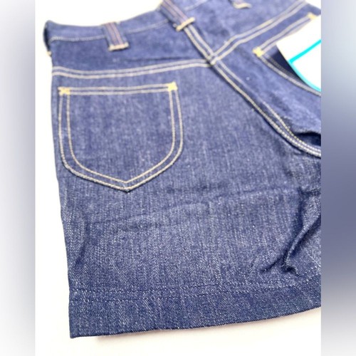 VINTAGE Girls Denim Shorts Size 14 Montgomery Ward NWT 80s 90s NOS Deadstock - Picture 9 of 13