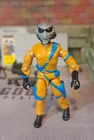 GI JOE ~ 1989 FRAG VIPER ~ HIGH GRADE & UNCRACKED ELBOWS ~ 100% COMP & FILE CARD