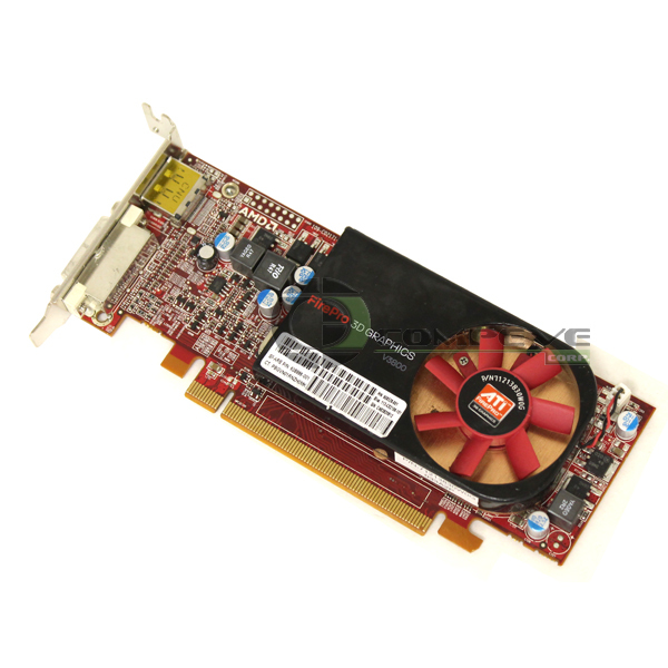 HP ATI FirePRO V3800 512 MB GDDR3 PCIe 2.0 x16 Graphics Card 608886-001