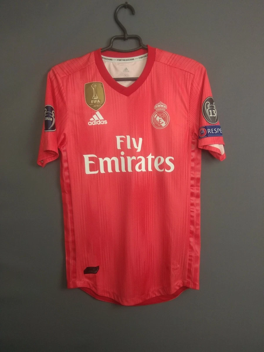 Real Madrid Jersey Authentic 2018 2019 Third Size XS Shirt Adidas
