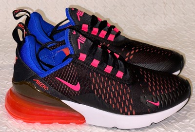 air max 270 black blue pink