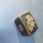 Small sophisticated (japanese?) metal vintage/antique box — photo 2